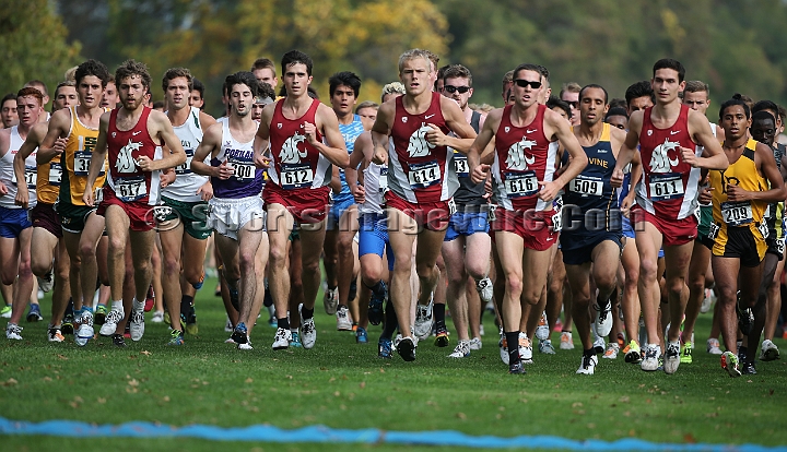 2016NCAAWestXC-230.JPG - during the NCAA West Regional cross country championships at Haggin Oaks Golf Course  in Sacramento, Calif. on Friday, Nov 11, 2016. (Spencer Allen/IOS via AP Images)